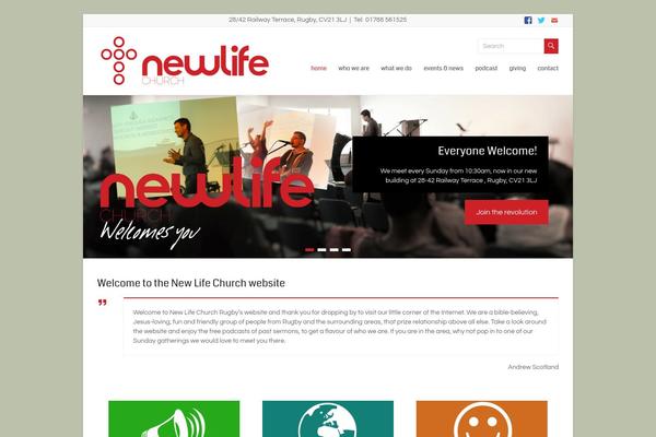 Spacious Pro theme site design template sample