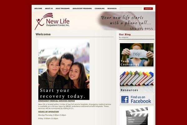Deep Silent theme site design template sample
