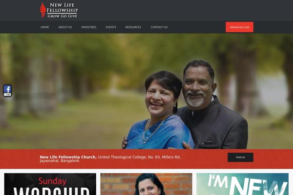 Dunamis theme site design template sample