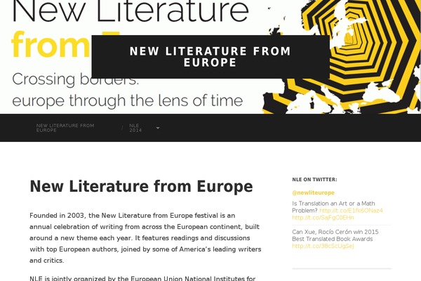 newlitfromeurope.org site used Unik