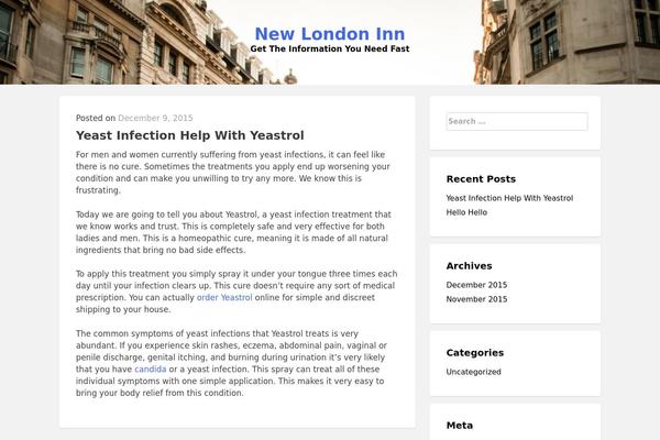 tecblogger theme site design template sample