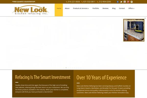 newlookrefacing.com site used King Power v1.00