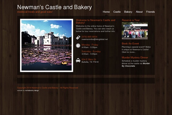 newmanscastle.com site used Cafe-elements-214