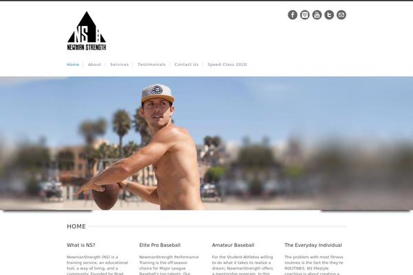 Nevada theme site design template sample