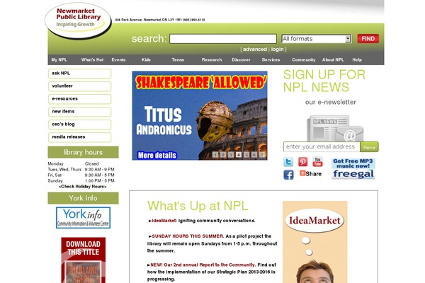 NPL theme websites examples