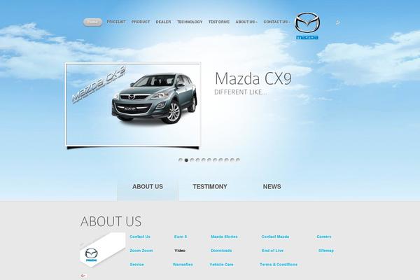 Site using Social Slider plugin