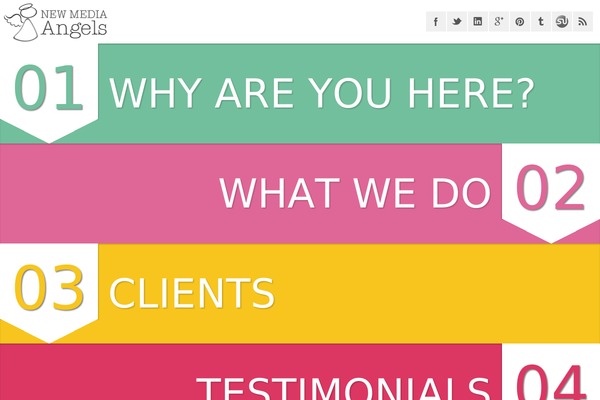 Nma theme site design template sample