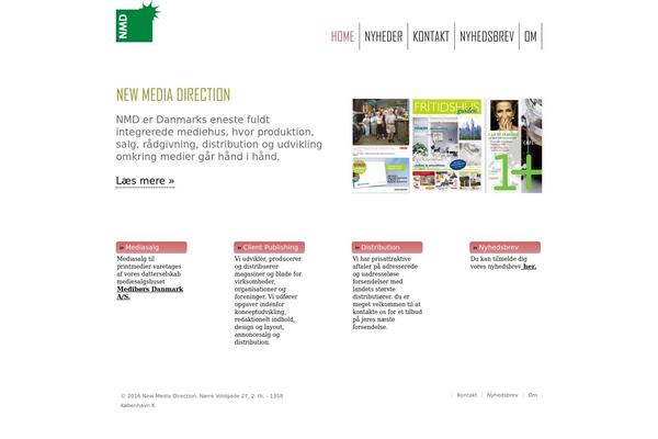 Raptor theme site design template sample