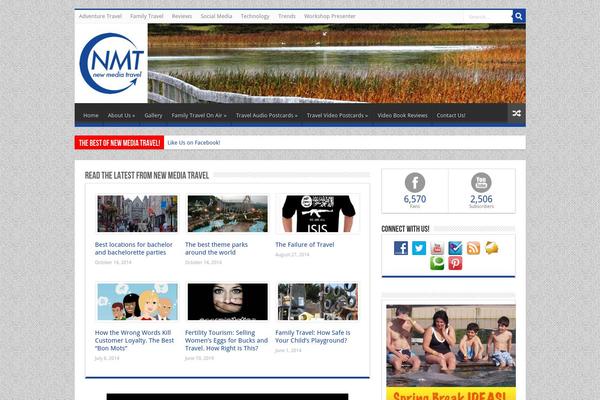 Sahifa theme site design template sample