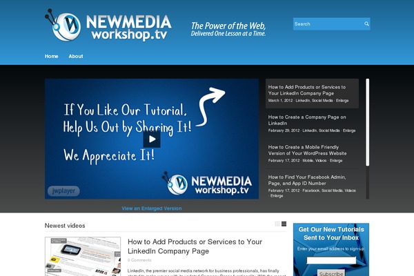 Synch theme site design template sample