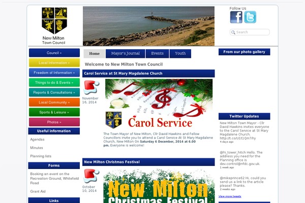 Site using Cyclone Slider plugin
