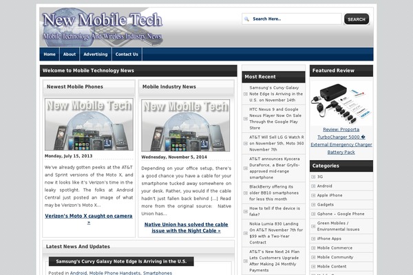 Chimera theme site design template sample