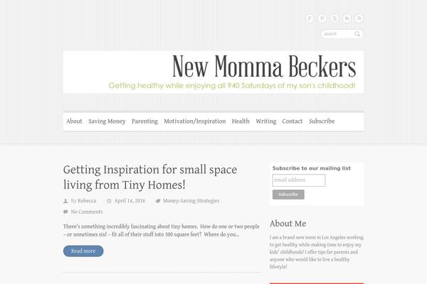Clean Retina theme site design template sample