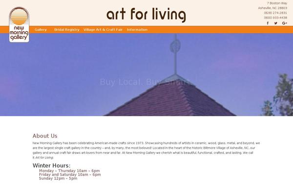 newmorninggallerync.com site used Newmorninggallery