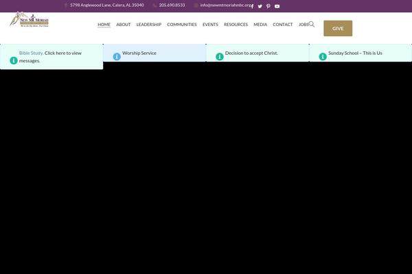 Site using Sermon Manager plugin