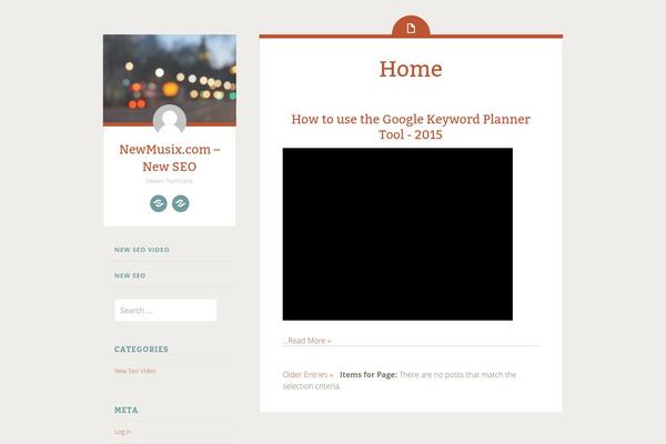 eNews theme site design template sample
