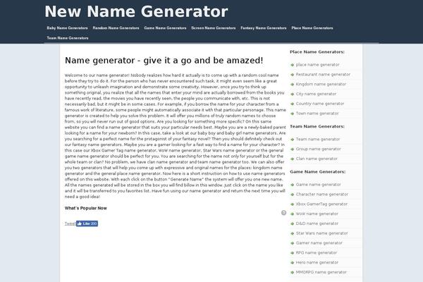 Site using wp max social widget plugin