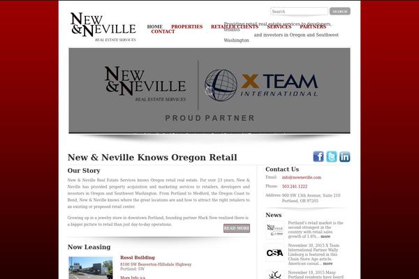 newneville.com site used Neville