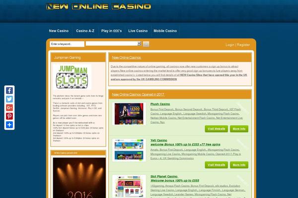 Directorypress theme site design template sample