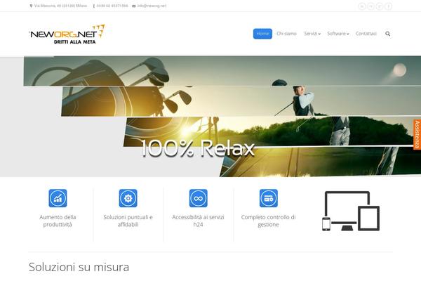 Site using WP Float plugin
