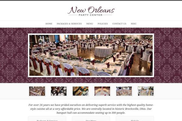 Anthology theme site design template sample