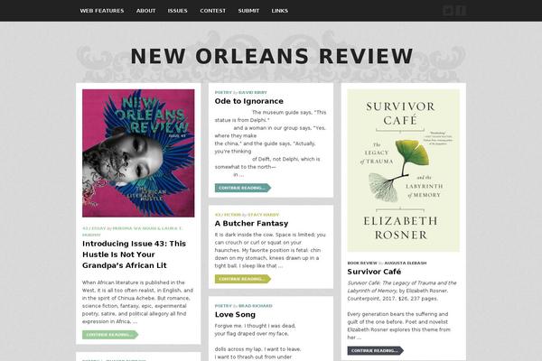 neworleansreview.org site used News Pro