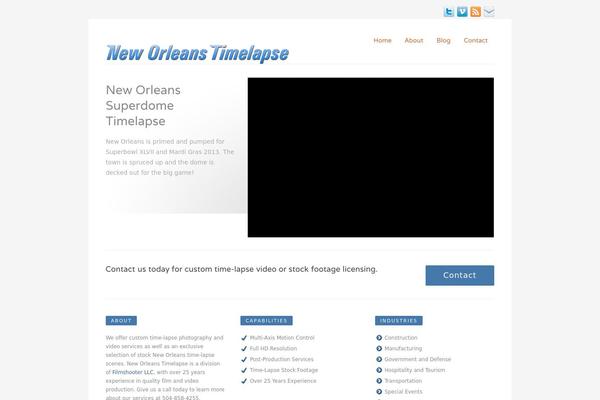 Construct theme site design template sample