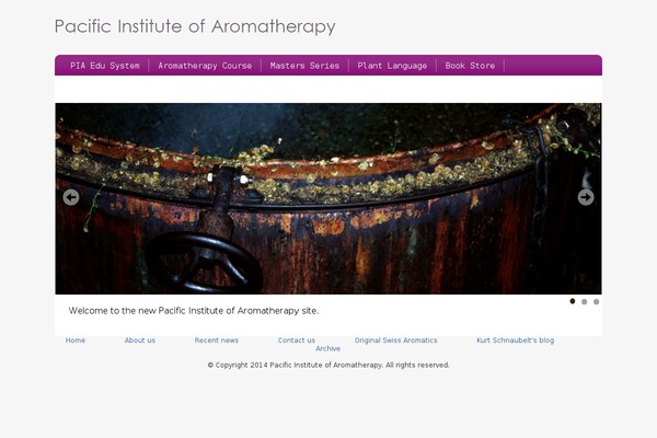 newpacificinstituteofaromatherapy.com site used Pia