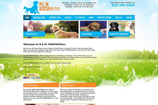 Twenty Eleven theme site design template sample
