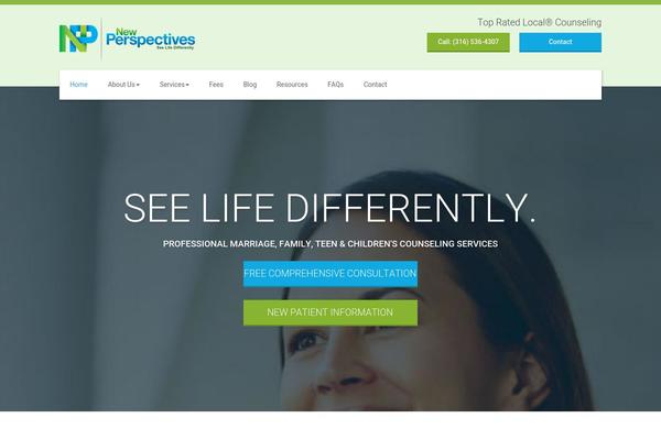 Np theme site design template sample