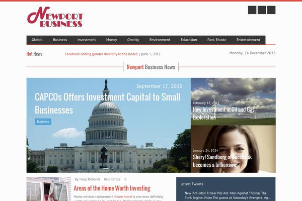 BritaNews theme site design template sample