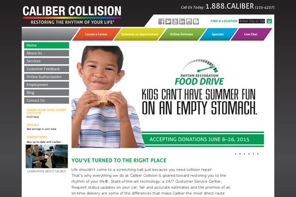newportcollision.net site used Calibercollision