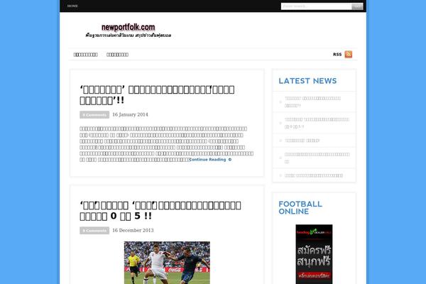 Daily Edition theme site design template sample