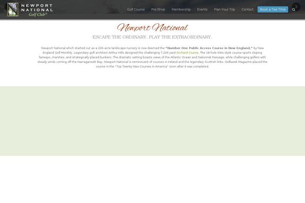 Site using Weather Underground plugin