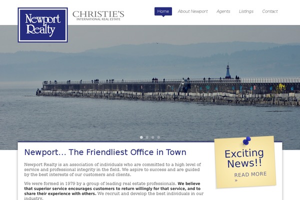 newportrealty.com site used Newport