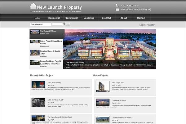 Realtorpress theme site design template sample