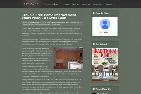 Lumin theme site design template sample