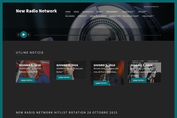 Chords theme site design template sample