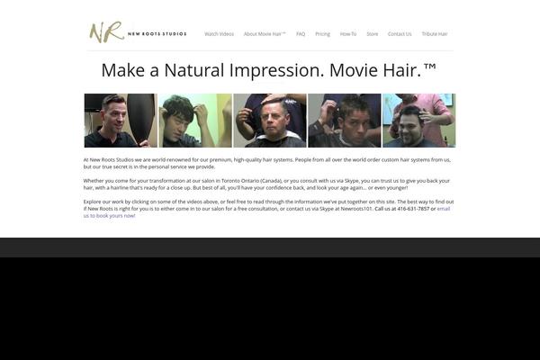 Aware theme site design template sample