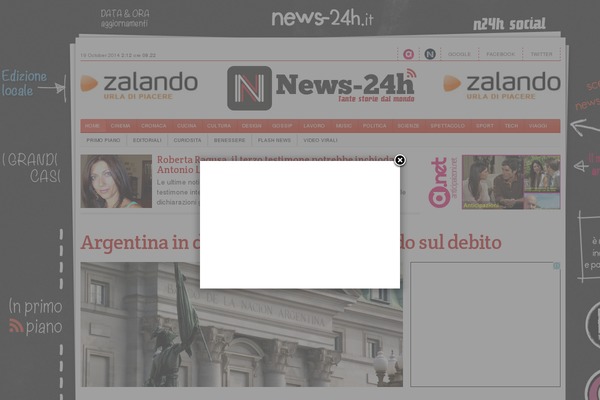 news-24h.it site used Newsup