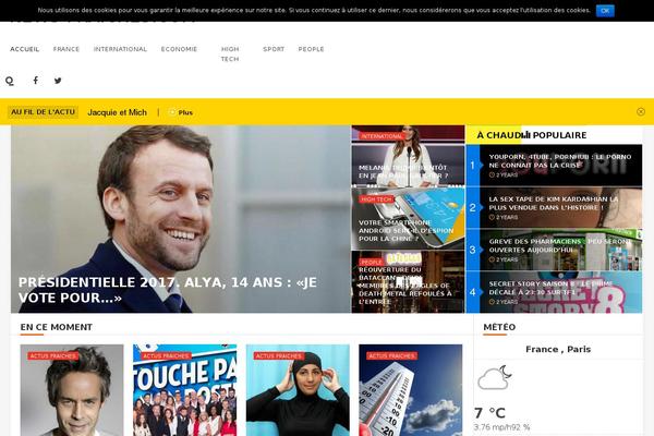 Site using Video Central for WordPress plugin