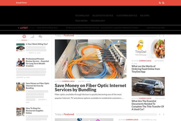 news-gadget.com site used Morning