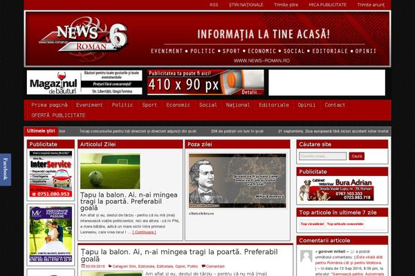 Site using T4B News Ticker plugin