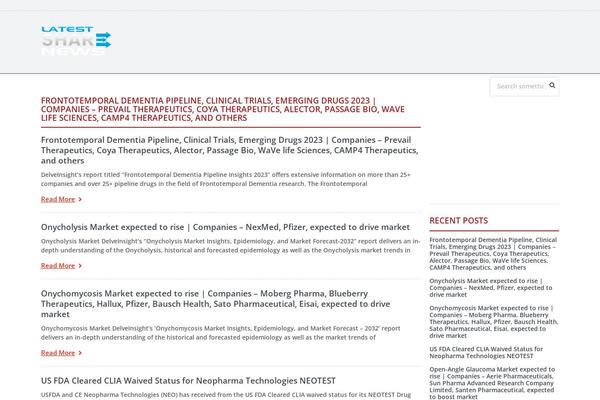 Gadgetine theme site design template sample