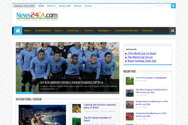 Site using Easy Table of Contents plugin