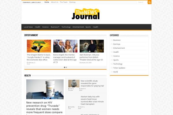 Iconic One theme site design template sample