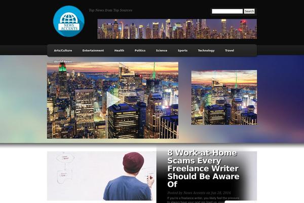 Site using Pretty Sidebar Categories plugin