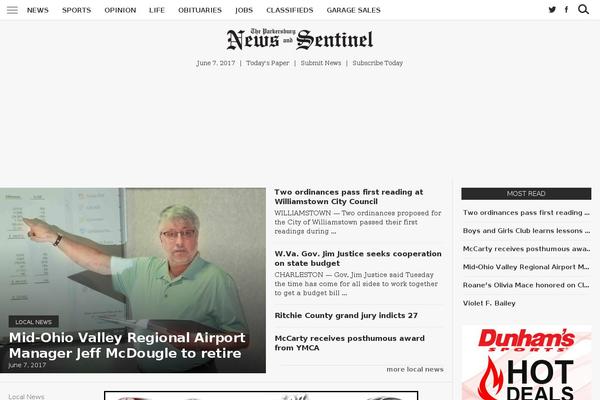 Corev2 theme site design template sample