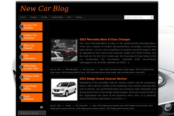 ThemeGeblek theme site design template sample