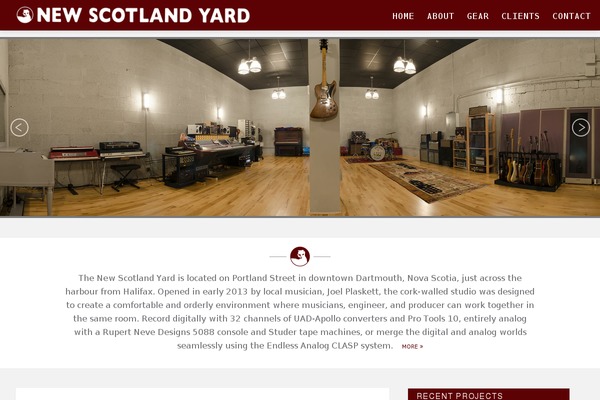 Feather theme site design template sample
